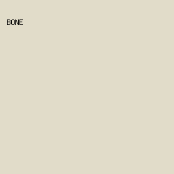E1DCC9 - Bone color image preview
