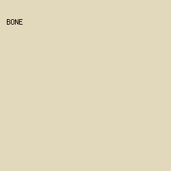 E2D9BC - Bone color image preview