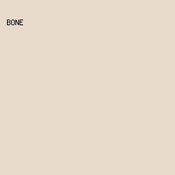 E7DACD - Bone color image preview