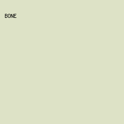 dde2c6 - Bone color image preview