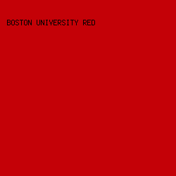 C40107 - Boston University Red color image preview