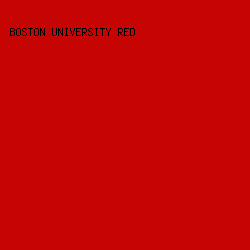 C60404 - Boston University Red color image preview