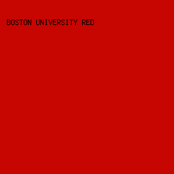 C70501 - Boston University Red color image preview