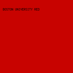 C80300 - Boston University Red color image preview
