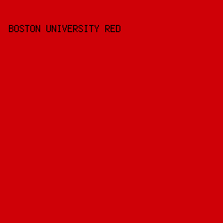 CF0107 - Boston University Red color image preview