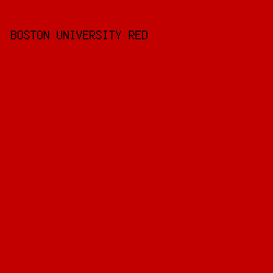 c30000 - Boston University Red color image preview