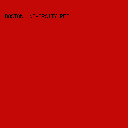 c40806 - Boston University Red color image preview