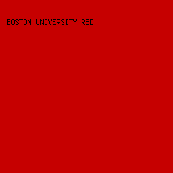 c60000 - Boston University Red color image preview
