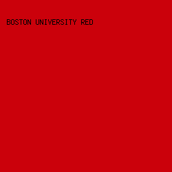 cb010b - Boston University Red color image preview
