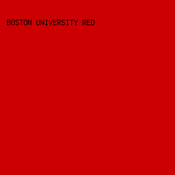 cc0002 - Boston University Red color image preview