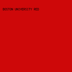ce0809 - Boston University Red color image preview