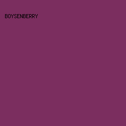 7B2E5F - Boysenberry color image preview