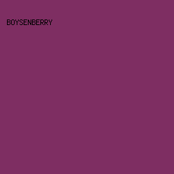 7e2e62 - Boysenberry color image preview