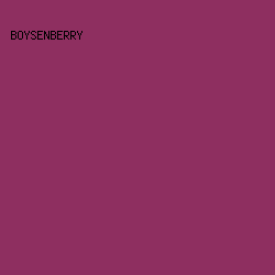 8E2F60 - Boysenberry color image preview