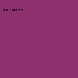 8E2F6E - Boysenberry color image preview
