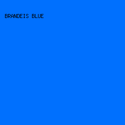 0070FE - Brandeis Blue color image preview