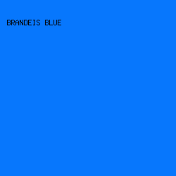 0777FD - Brandeis Blue color image preview