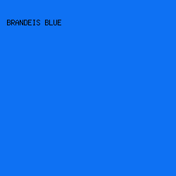 0E71F3 - Brandeis Blue color image preview