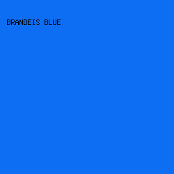 0e6ef3 - Brandeis Blue color image preview