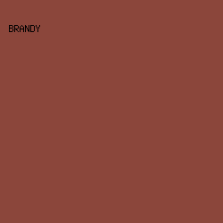 8B463B - Brandy color image preview