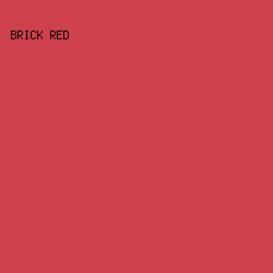 D0414E - Brick Red color image preview