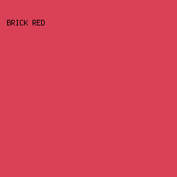 DA4157 - Brick Red color image preview