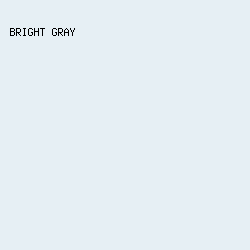 E6EFF4 - Bright Gray color image preview