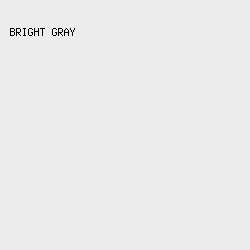 ECECED - Bright Gray color image preview