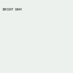 ECF1EE - Bright Gray color image preview