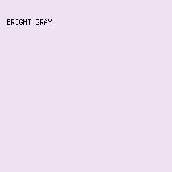 EEE1F1 - Bright Gray color image preview
