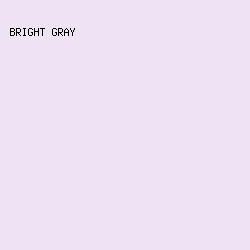 EFE2F4 - Bright Gray color image preview