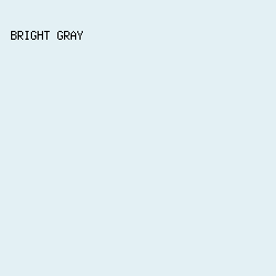 e3f0f4 - Bright Gray color image preview
