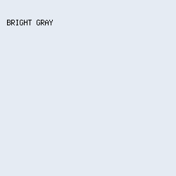 e5ebf3 - Bright Gray color image preview
