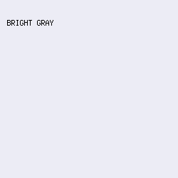 ececf5 - Bright Gray color image preview