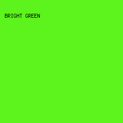 5DF31D - Bright Green color image preview