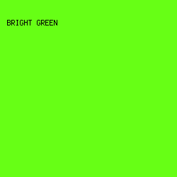 67FF15 - Bright Green color image preview