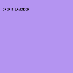 B494F1 - Bright Lavender color image preview