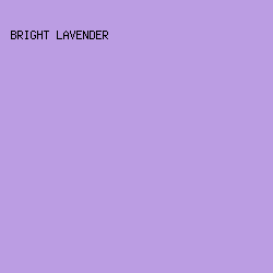 BB9DE3 - Bright Lavender color image preview