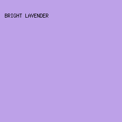 BDA1E8 - Bright Lavender color image preview