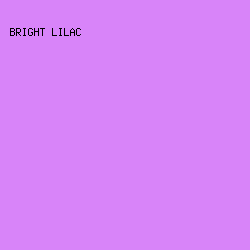 D884F9 - Bright Lilac color image preview