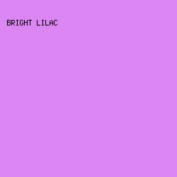 DB86F2 - Bright Lilac color image preview
