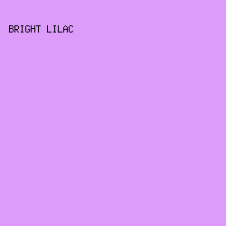 DD9BFA - Bright Lilac color image preview