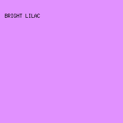 E191FF - Bright Lilac color image preview