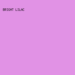 E192E5 - Bright Lilac color image preview