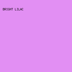 E28FF3 - Bright Lilac color image preview