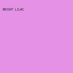 E592E6 - Bright Lilac color image preview