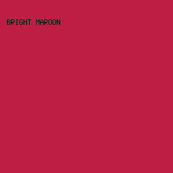 bd1e43 - Bright Maroon color image preview