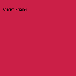 cb1f47 - Bright Maroon color image preview