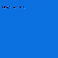 0c71e0 - Bright Navy Blue color image preview