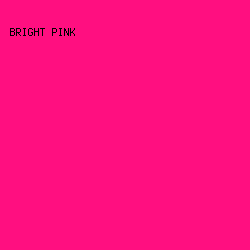 ff0f80 - Bright Pink color image preview